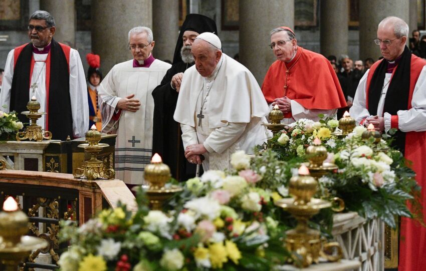 El Papa y líderes de otras Iglesias cristianas