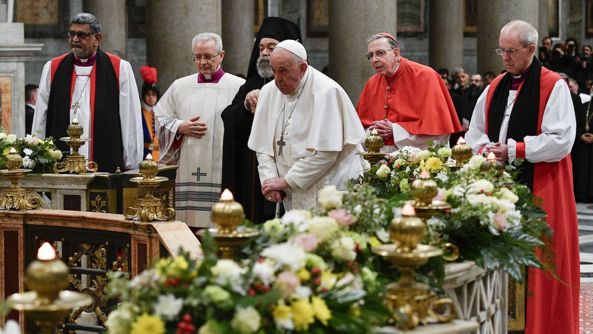 El Papa y líderes de otras Iglesias cristianas