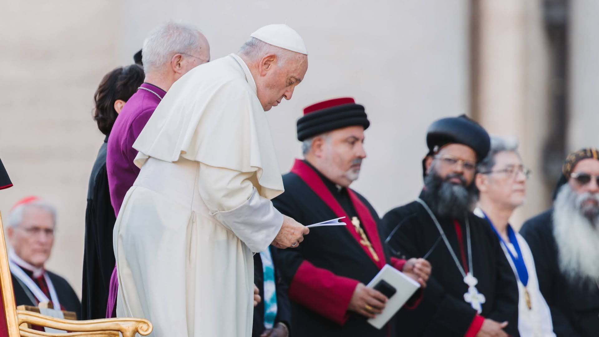 Vigilia ecuménica en el Vaticano
