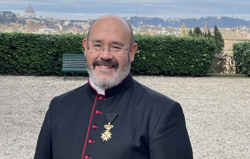 Luis Manuel Cuña Ramos, prelado de la Orden de Malta