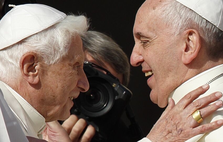 Libro del Papa Francisco sobre Benedicto XVI