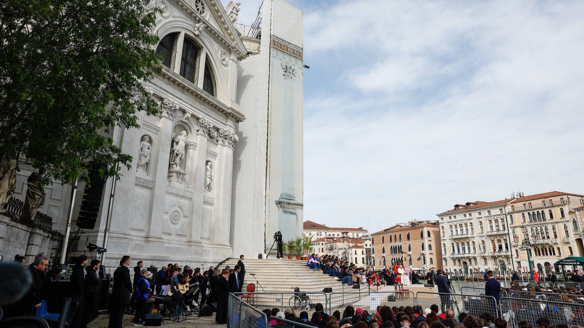 Papa Francisco Venecia Jóvenes