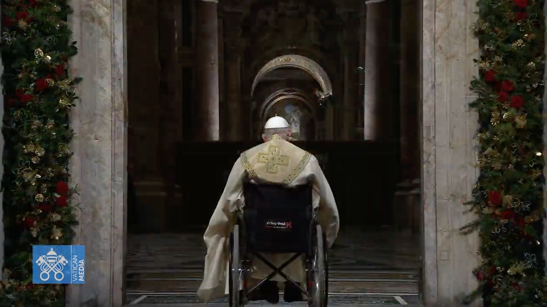 Apertura de la Puerta Santa de la basílica de San Pedro por el papa Francisco