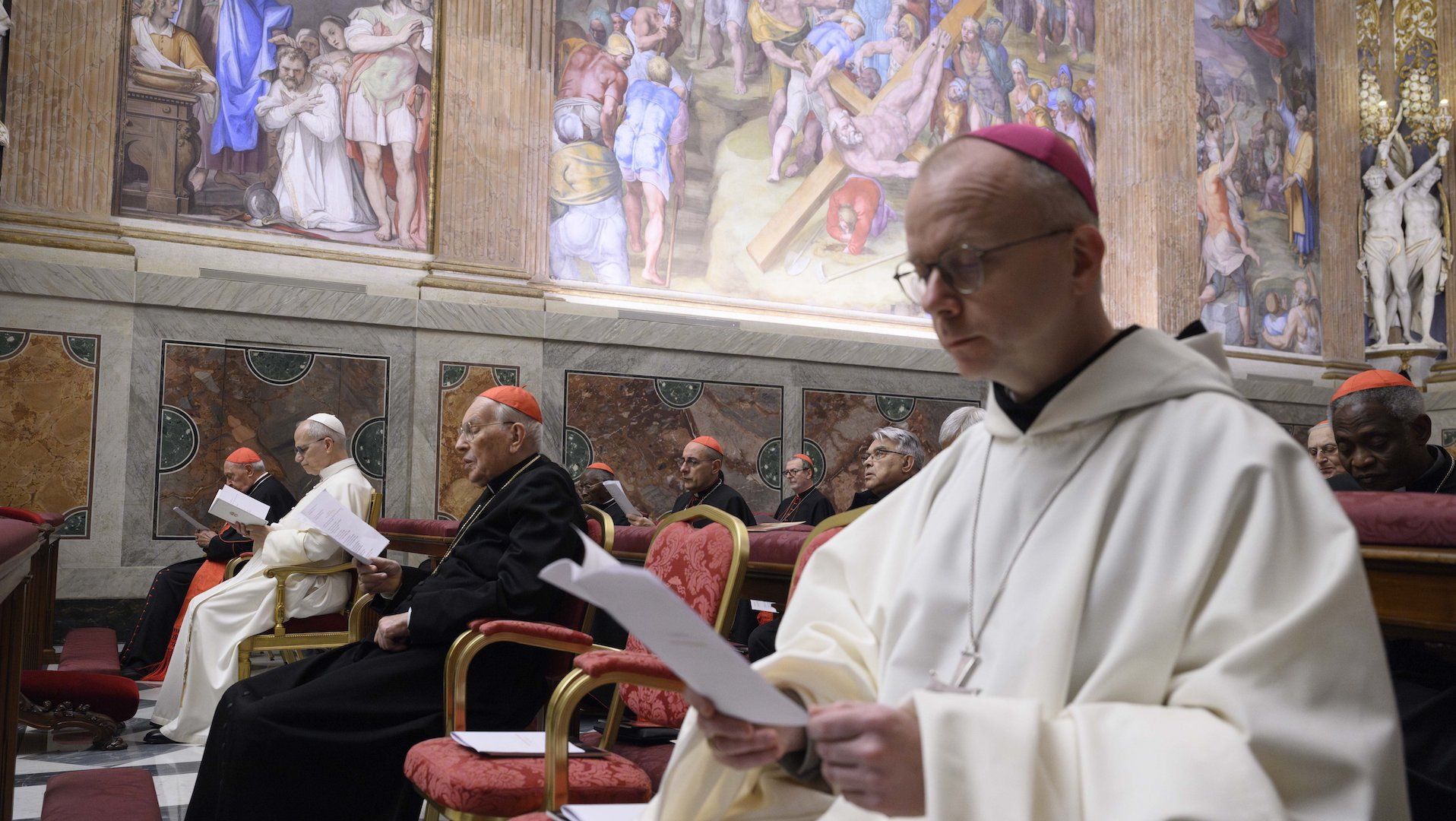 Cuarta y quinta meditaciones de Erik Varden a la Curia Romana: «Aunque la Iglesia parezca pasada de moda, puede expresar verdades antiguas de nuevas maneras»