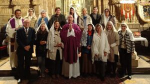 Vírgenes consagradas de Valencia en su Encuentro Eucarístico anual.